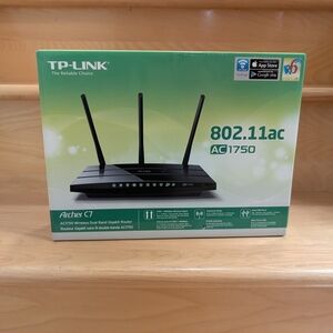 TP-Link Green and Black Wireless Router Box